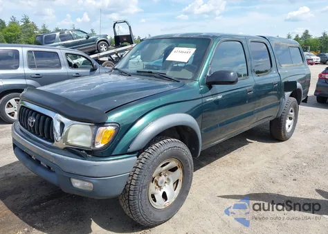2001 Toyota Tacoma Base V6 from USA, damaged, VIN 5TEHN72N71Z849033